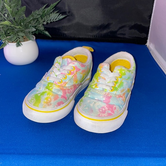 Vans Other - Vans Era Elastic Lace (Tie Dye) (Toddler)
